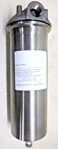 NOUVEAU boîtier filtre Parker : acier inoxydable 316, 3/4 po, NPT, 5 gpm, 150 psi - Photo 1 sur 3