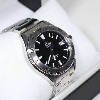 Orient Mako Automatic Stainless Steel Black Dial Men's Sports