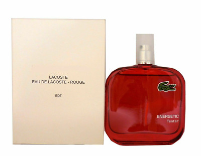 EAU DE LACOSTE ROUGE ENERGETIC EAU de TOILETTE for Men 3.4 oz