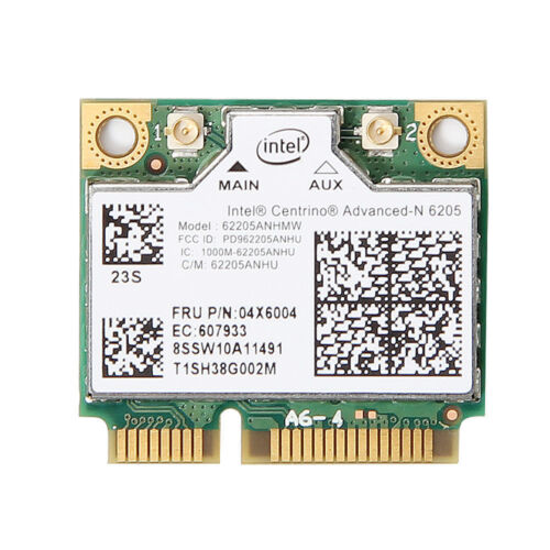 HP COMPAQ 631954-001 IBM LENOVO FRU 60Y3253 INTEL 6205 DUAL BAND WIRELESS CARD - Picture 1 of 1