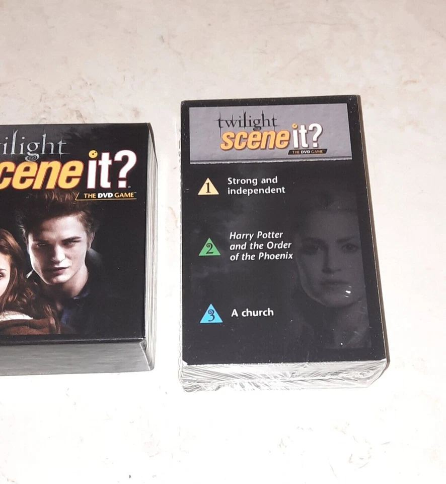 Twilight Scene It Game Replacement Piece NEW CARDS - Image 3 of 3