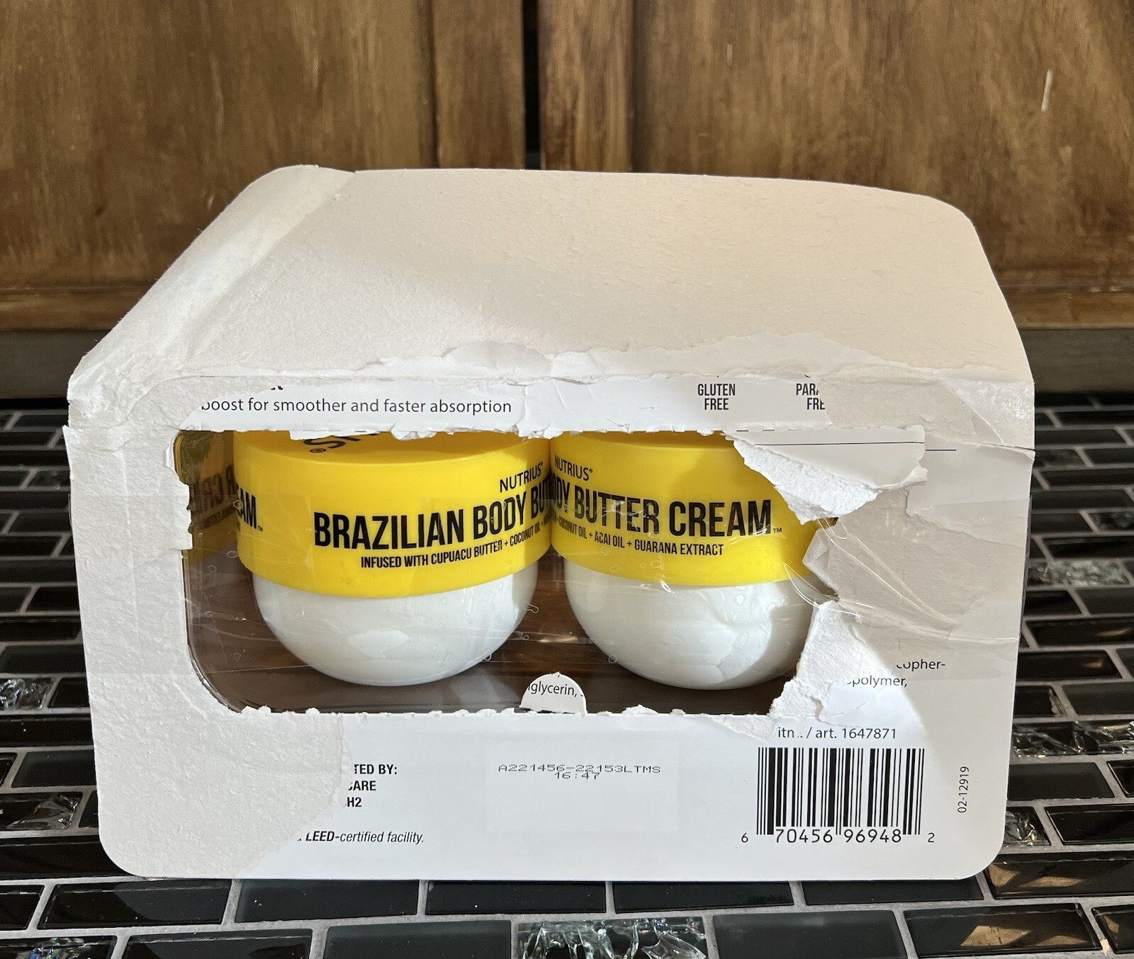 Nutrius Brazilian Body Butter Cream Infused with Cupuacu Butter (6oz, 2 Pack) 12