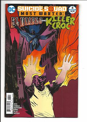 SUICIDE SQUAD MOST WANTED: EL DIABLO & KILLER CROC # 4 (JAN 2017), NM NEW