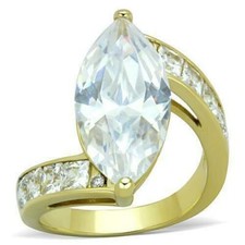 Brilliant 8Ct Marquise Cubic Zircon CZ AAA Engagement Ring 5 6 7 8 9 10 Tk1723