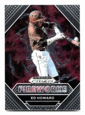 2020 Panini Prizm Draft Picks -Firewoks  Ed Howard #181
