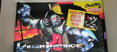 Killer Instinct Snes Box Art Poster Active! Buy 2 get 1 free FREE SHIPPING