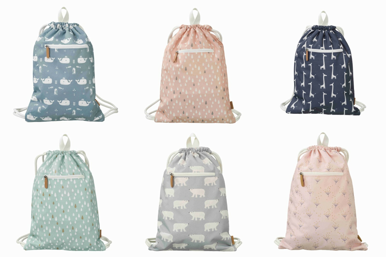 Mochila de natación/deportiva - en diferentes motivos