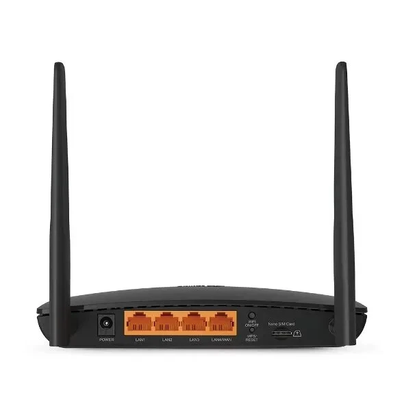 TP-LINK TL-MR6400 300 Mbps 4G LTE Wireless Router with 4 Ports - High-Speed - Image 2 of 2