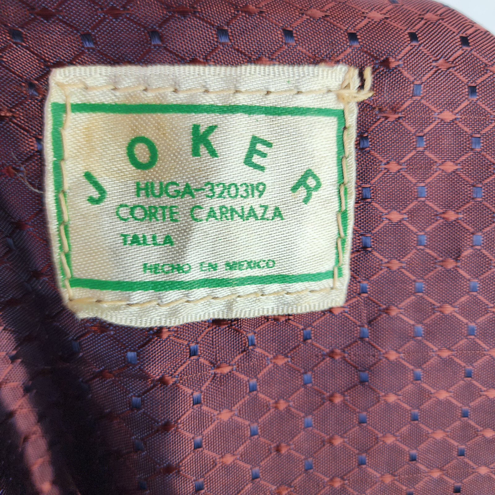 Vintage 1970s Joker Suede Rancher Jacket Western Styling Lined Huga 320319