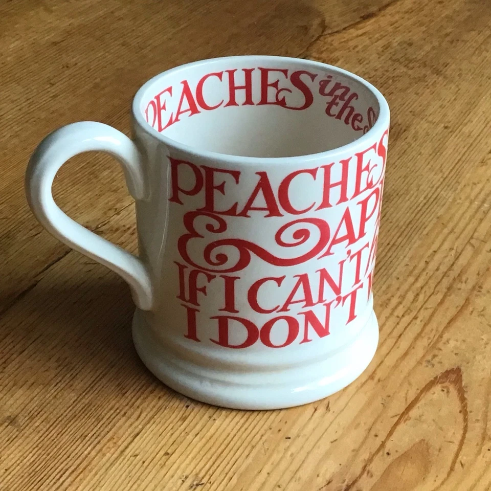 Emma Bridgewater Half Pint Mug Summertime Apples In The Fall New - Image 3 of 4