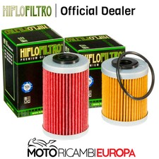Paire Filtres Huile HIFLO Pour : KTM Sxs 540 / Duke 620 / Rally E Factory