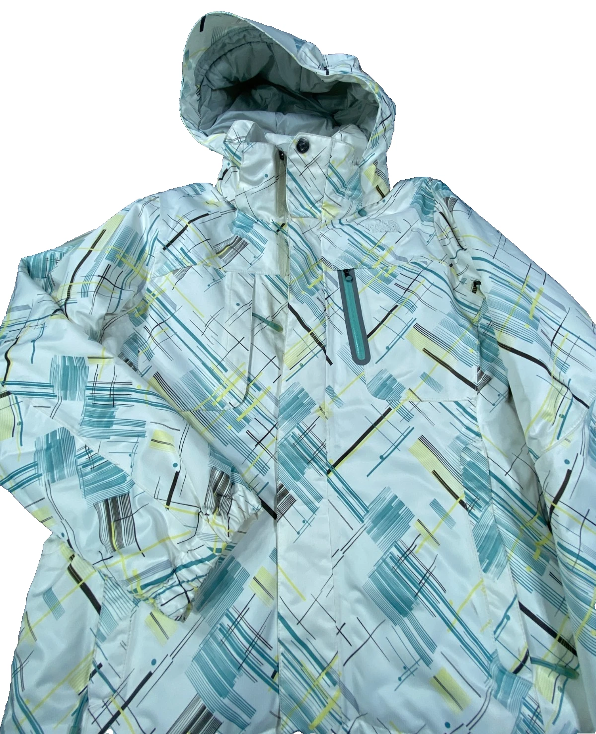 North Face RECCO Puffer Jacket Womens M Ski Winter Sport Summit Quilted Snow