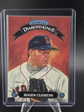 1993 Donruss - Diamond Kings Roger Clemens #DK-3