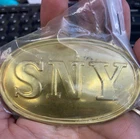 Civil War State of New York "SNY"  Brass  Buckle Rep