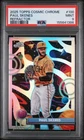 2025 Topps Cosmic Chrome Paul Skenes #100 Refractor Pirates PSA 9