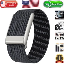 Breathable Black Gray Nylon Band for Whoop 5.0 – Ideal for Sports & Fitness