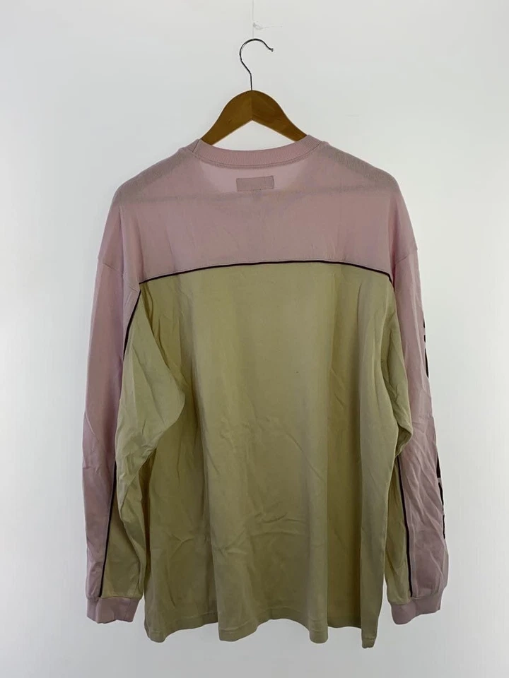 Supreme Long Sleeve T 25SS Paneled Piping L S Top T-shirt XL Cotton Pink Used - Image 2 of 4