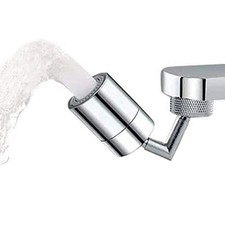 Swivel Sink Faucet Aerator Big Angle Dual-function 2-Flow Sprayer Faucet Head...