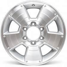 2003 Toyota 4 Runner 16 Oem Wheel Rim - Machined Silver 2003 Toyota 4 Runner 16 Oem Wheel Rim - Machined Silver