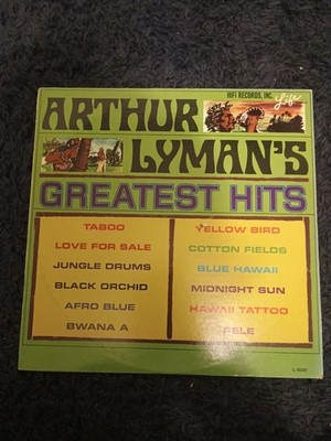 Arthur Lyman, LP, VG+, Arthur Lyman's Greatest Hits, SL-1030
