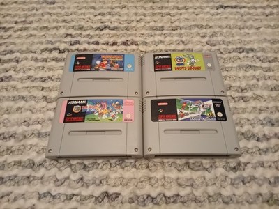 Super Nintendo SNES Cartridge Bundle PAL x 4 Wild & Wacky Sports, Bugs Bunny 