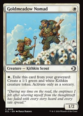 Goldmeadow Nomad #18 | MTG | ECL | REGULAR | Lightly Plаyed