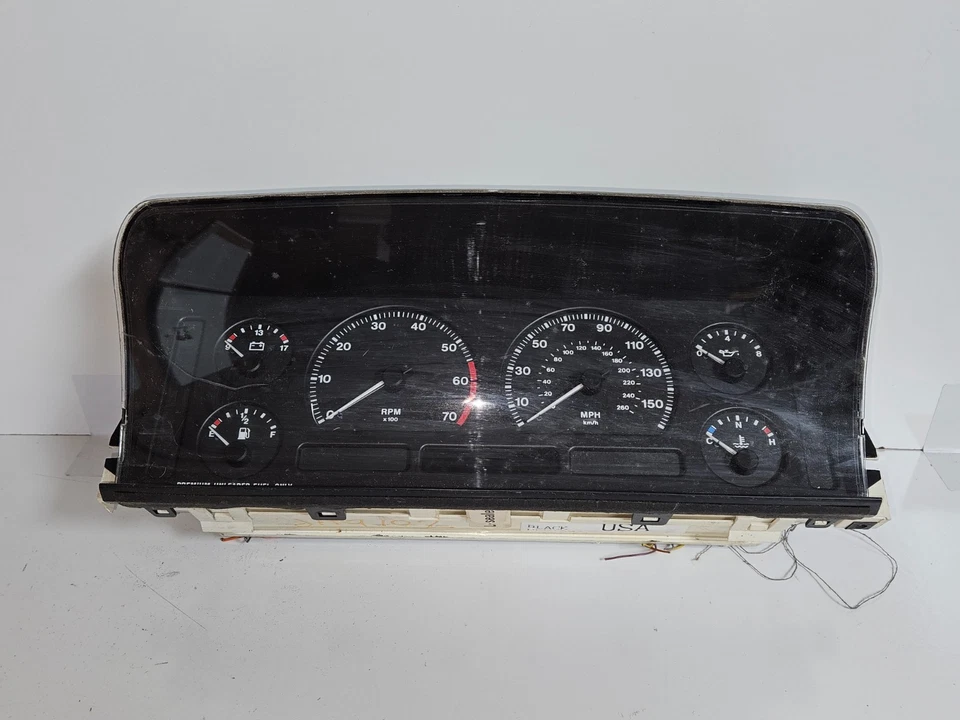 Cuadro de instrumentos velocímetro Jaguar XJ6 1995-1997 MPH OEM, 257-59802 Foto 2 de 4