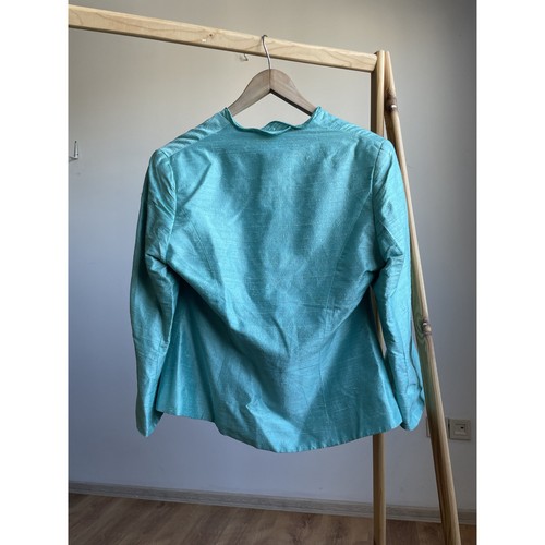 BNWT Paule Vasseur Doge Silk Blazer Size EUR 44 - Picture 2 of 10