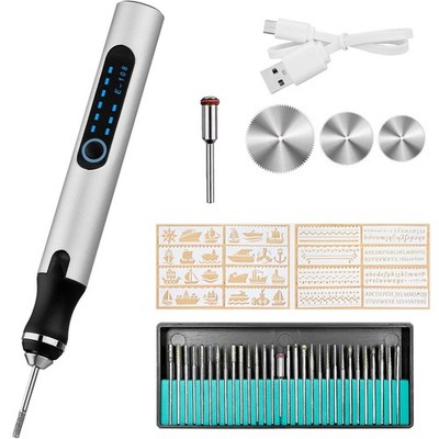 52 tlg Gravurstift Satz. Gravierstift Elektrische Graviergerät DIY Gravier Set