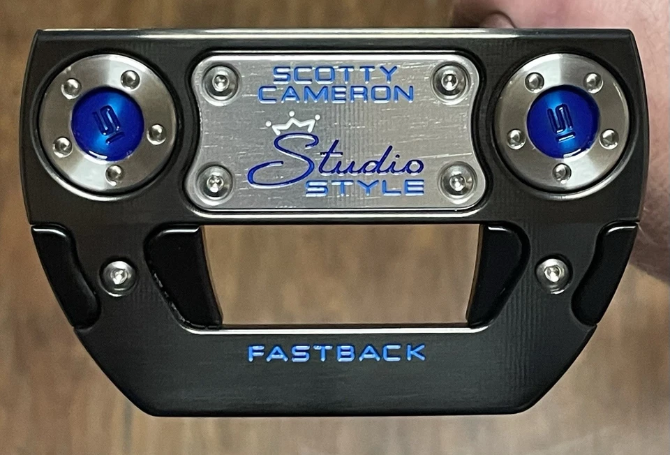 Scotty Cameron Studio Style Fastback Putter - New - Xtreme Dark Finish - BLU - Image 4 of 4