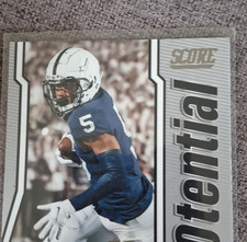 Panini 2022 Score Protential Jahan Dotson #P-JD Penn State Nittany Lions NFL