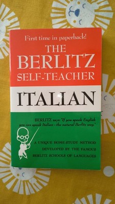 The Berlitz Self Teacher - Italian - Paperback Book - VGC