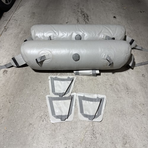AIRE Rafting THWARTS (Brand Unknown Read)Lot Of 2 Along W/ 4 Foot Cups 42” X 12”