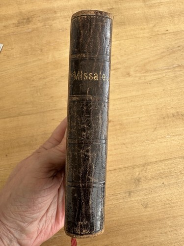 Missale Messbuch 1912 + 5 Heiligenbilder - Bild 16 von 21