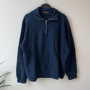 Loro Piana 薄手長袖ニットソー ブルー サイズ38 レディス