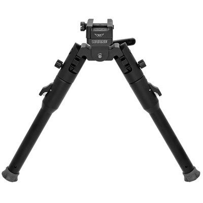 Warne Skyline Lite Bipod, Fixed Picatinny Pic Rai 6.5 11.15'', Matte Black #7913M