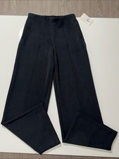 A New Day High Waisted Wide Leg Trousers Black Size S Long