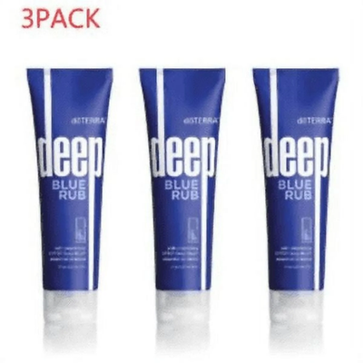 #ad 3Pack Deep Blue Rub Cream Doterra 4 oz Brand New Sealed EXP:2027 $33.99