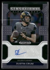 2022 Prizm Draft Picks Sensational Signatures DUSTIN CRUM