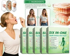 2026 - 6-in-1 Health Solution Oral Liquid for Weight Loss & Blood Sugar Support