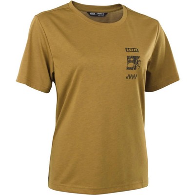 ION Girls MTB-Jersey Kurzarm S_Ionic DR Gold Burst