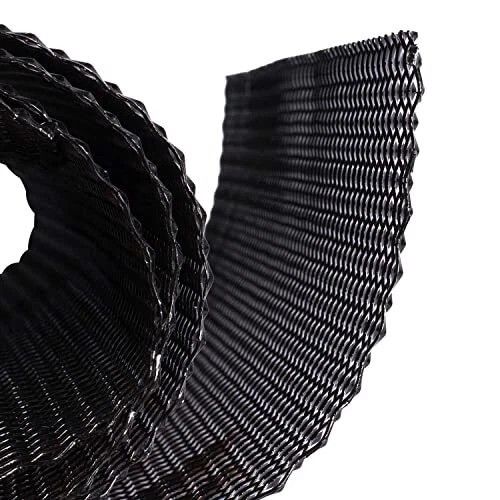 40x13 Inch Universal Car Grill Mesh Aluminum Grille Insert Bumper Rhombic Hole