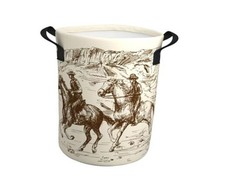 Laundry Basket Gifts for Boys, Boys' Room Decor 17.7x13.7Inches Western Cowboy