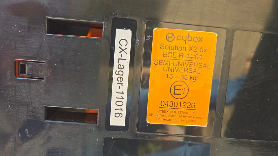 Cybex Kindersitz Solution X2fix Rot - Bild 3 von 4