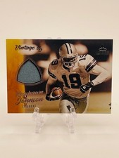 2022 Panini Luminance - Vintage Materials Keyshawn Johnson #VM-KJO (MEM)