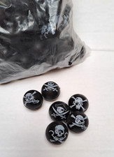 Piraten Flummi - Seeräuber 20 - 1000 Stück Springball 27 mm Mitgebsel Geburtstag