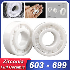 ZrO2 Zirconia Full Ceramic Ball Bearing Resistant Corrosion Miniature Bearings