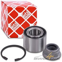 Febi Radlager Hinten FÜR Dacia Logan Sandero Nissan Micra Note Renault Clio