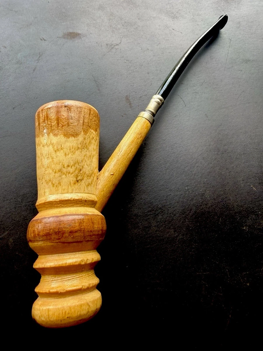 ebay tobacco pipes Vintage Wooden Smoking 16'' Long Handle Gandalf Pipe in Gift Box Collectible Estate Tobacco Pipes for