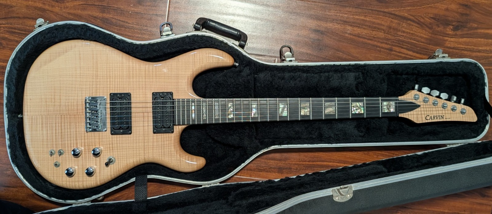 Carvin DC200 w/ Case, Active Pickups